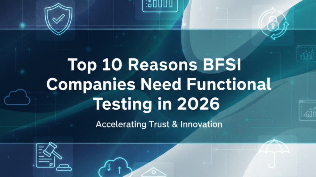 Top 10 Reasons BFSI Companies Need Functional Testing in 2026 - visual selection